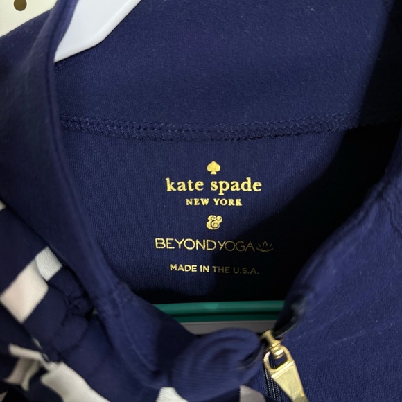 Kate Spade and Beyond Yoga Navy Blue Jacket - Picture 3 of 7